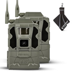 TACTACAM Reveal Pro 3.0 trail camera front view for instant wildlife monitoring.