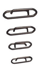 Close-up of Tactical Anglers Fishing Clips showing large stainless steel clip