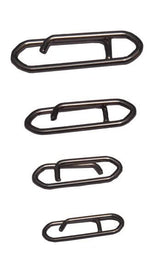 TACTICAL ANGLER'S Power Clip closeup highlights rugged stainless steel for quick lure changes.