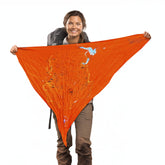 Tacticouture Grand Canyon map bandana with landmark details for quick navigation.