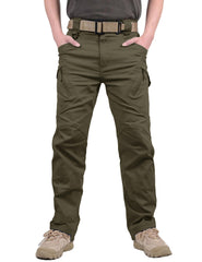 TACVASEN Men's Tactical Pants pocket layout highlights nine pockets for gear organization.