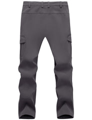 TACVASEN winter pants fleece lining inside emphasizes warmth and comfort