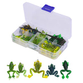 Taidda Frog Lure Kit front view with lifelike motion and 3D eyes