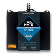 Tail Mate GelCore cushion front view showing overall silhouette and comfort potential