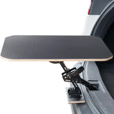 Tailgate Table with clamp-mount on SUV for stable tailgating setup.