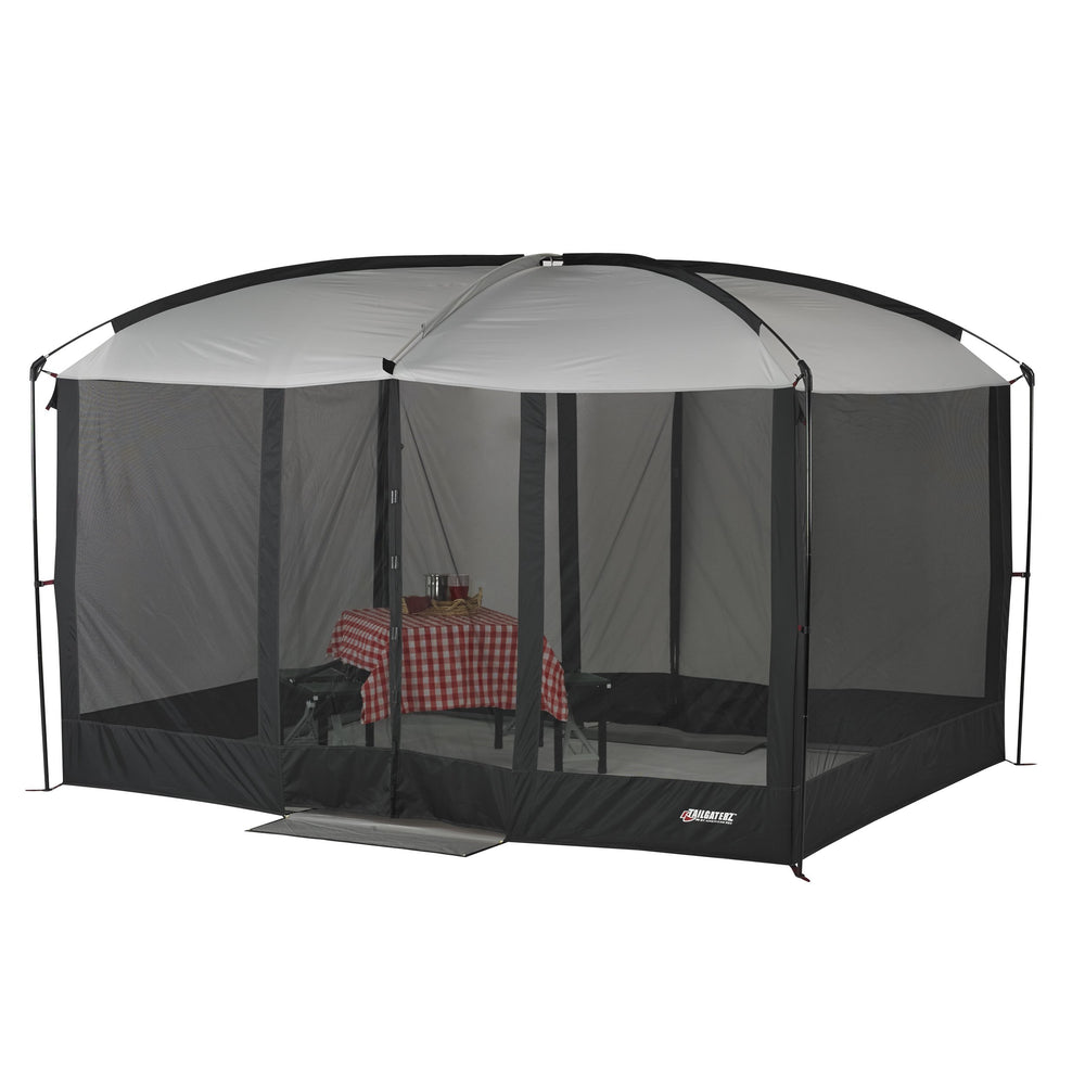 Tailgaterz magnetic screen house graphite front doors for easy hands-free entry