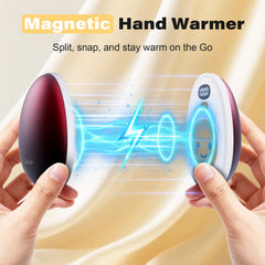 Taiofan split-design hand warmer warming both hands for shared comfort