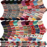 Taiyin bulk 50-pairs wool socks pack ready for winter warmth and daily wear