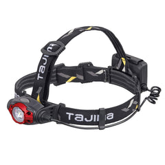 Tajima Grati-Lite headlamp front view shows 500 lumens for hands-free work