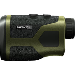 TAKENJOY HM7 front view shows compact rangefinder for fast field targeting.