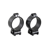Talley 30mm Fixed Ring Med base shows rugged mounting ready for magnum calibers