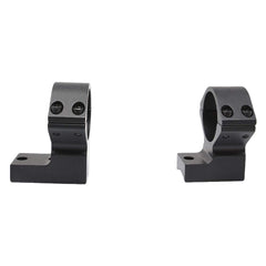 Talley Accumark 1in ring/base high black close-up emphasizes sturdy alloy build.