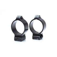 Talley Fixed Ring Black 1-Inch close-up highlights rigid construction for stable mounting.