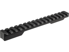 Talley P0M252706 picatinny base for Weatherby Lightweight with 20 MOA height enhances mounting rigidity.