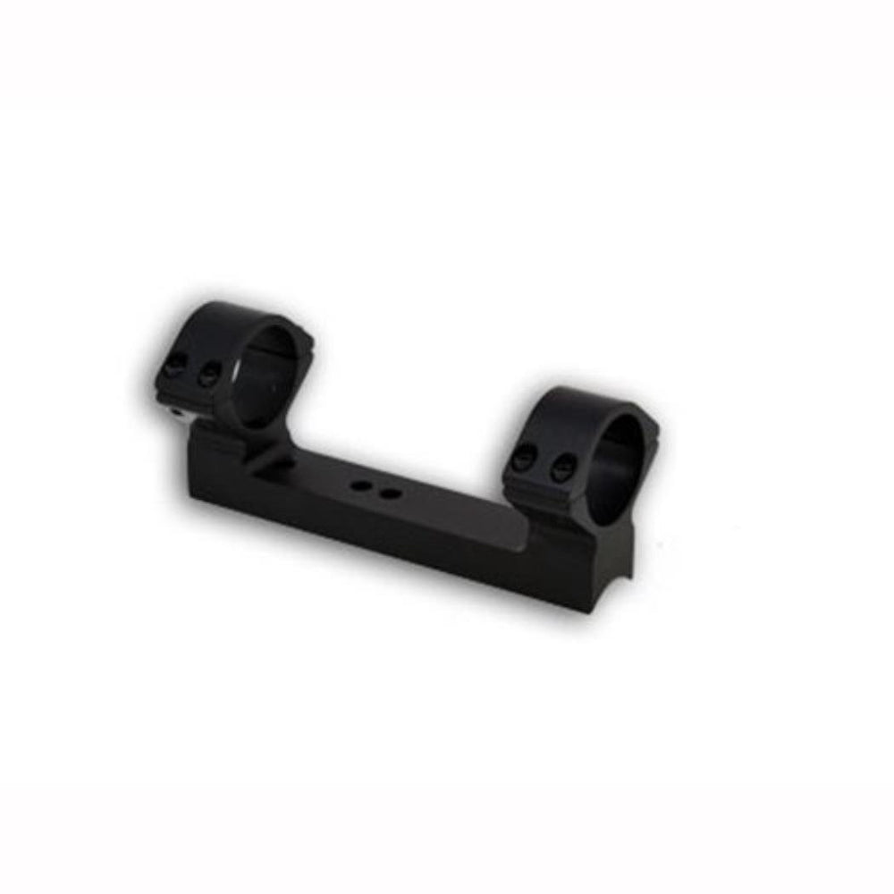 Talley Ruger American long action extended low mount provides rigid, durable alignment for steadier shoots.