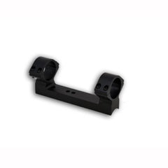 Talley Ruger American long action extended low mount provides rigid, durable alignment for steadier shoots.