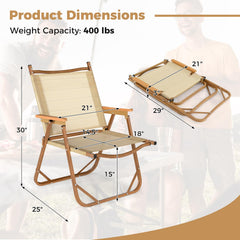 Tangkula reinforced triangular frame for stable outdoor lounging.