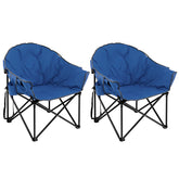 Tangkula oversized camping chair, folding design, quick setup for outdoor use.