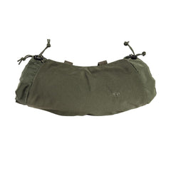 Elastic panels on Tasmanian Tiger Tac Muff reduce heat loss during movement
