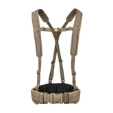 Tasmanian Tiger Warrior Belt MK III front view showing wide MOLLE layout for gear flexibility