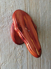 The Taxidermists Woodshop solid cedar face plate highlights trophy display with versatile mounting.