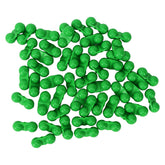 Tbest Fish Portable Catfish Rattles with green beads attract fish effectively.