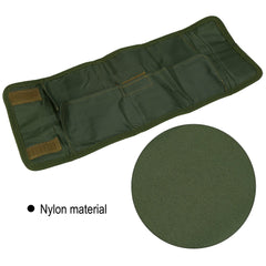 Tbest fly tying tool pouch interior shows 12-tool capacity for organization