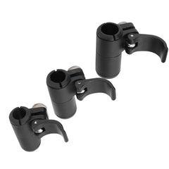 Tbest hiking pole clip showing adjustable length for comfortable hiking.