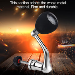 Tbest reel handle EVA grip close-up highlights non-slip comfort during long casts