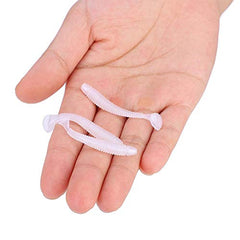 Tbest soft lures lifelike texture close-up emphasizes natural water movement.
