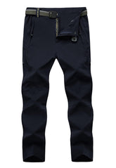 TBMPOY men's hiking pants with waterproof fabric for dry comfort on trails.