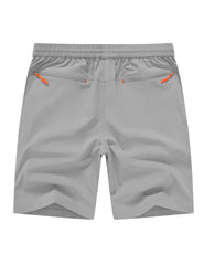 TBMPOY men's shorts side zip pockets keep essentials secure.