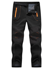TBMPOY men's snow pants front view, waterproof warmth for winter hikes.
