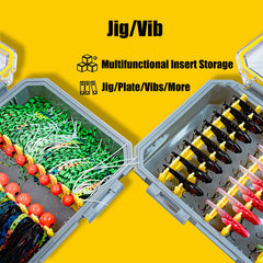 Tcakelox 2000 Lure Storage Box - double-sided insert slots
