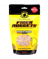 Team Catfish Fiber Nuggets bag open, easy to store in a tackle box.