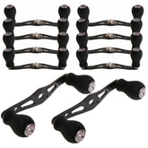 TeamWill 10pcs EVA power reel handle replaces worn Abu Garcia/Daiwa parts with durable grip.