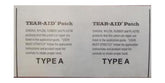 Tear-Aid Type A patch applied to a kite bladder for airtight, durable repair.
