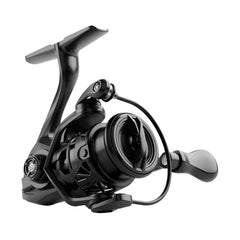 TEBEN LS carbon-frame close-up highlights ultralight performance for extended casting.