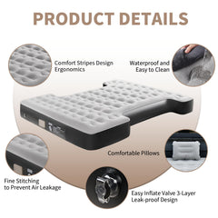 Tecoom 5.5–5.8 ft truck bed fit ensures full space utilization and great comfort