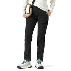 tectop women's hiking pants front view showing slim fit and breathable quick-dry fabric for trekking.