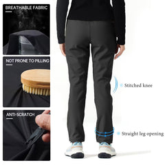 tectop Women's Hiking Pants rear pocket zippered for hidden safety on trails.