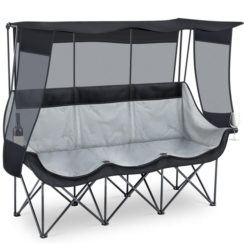 Teenyyou oversized chair folded for easy transport