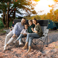 Teenyyou oversized 3-person camping chair shows roomy seating for group outings.