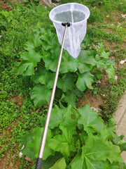 Compact 15-inch butterfly net folded for storage