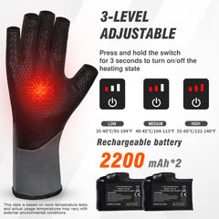 TemHot heated glove liners palm area with anti-slip texture for secure grip