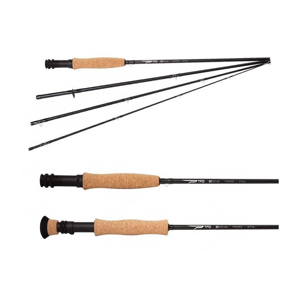 Temple Fork Outfitters NXT Black Label 6wt 9ft rod enables versatile casting in windy conditions.