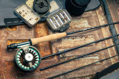 Temple Fork Outfitters P3 rod premium cork grip for all-day comfort.