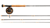 Temple Fork Outfitters Pilot rod and reel ready for beginner-friendly casting.