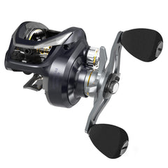 Tempo Resolute Baitcaster reel top view