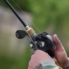 Tempo Resolute Baitcaster reel side profile